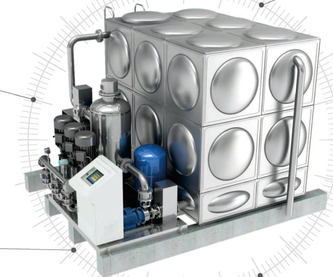 XDY箱罐式低压供水设备